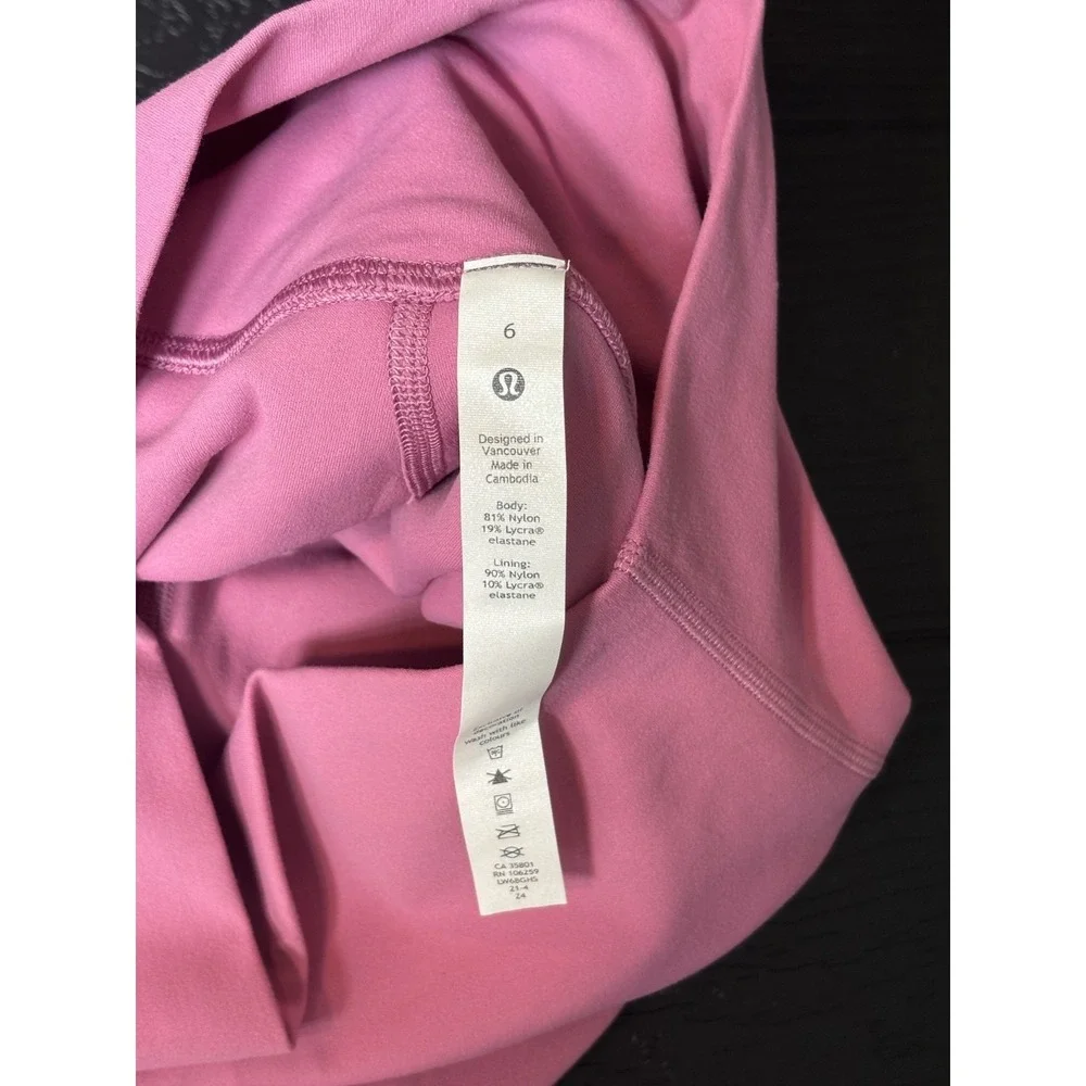 Lululemon Leggings Women‎ 6 Pink 21